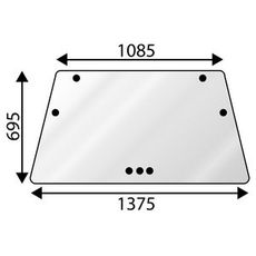 Forrude Deutz Master Cab for optimal udsigt i barske miljøer.