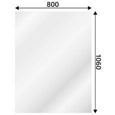 Forrude for Volvo C/D øvre del, perfekt til reparation og vedligeholdelse.