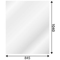 Forrude Doosan DX øvre som giver et klart og beskyttet udsyn.