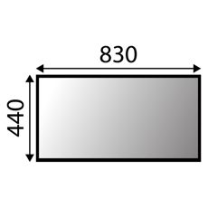Forrude Case Kobelco NH 2010- nedre