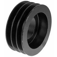 Remskive 3-spor til rotoraksel, sikrer effektiv kraftoverføring i rotoranvendelser.