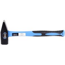 Holdbar smedehammer med et glasfiberskaft til ergonomisk arbejdsgange.