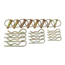 Ringsplintsserie med i alt 20 dele, omfattende løsning for flere maskinbehov.