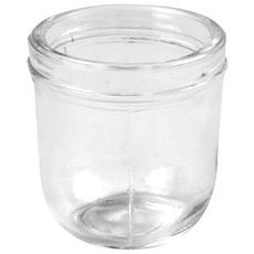 Glaskop til fødepumpe, naturligvis af højeste kvalitet for langvarig brug.