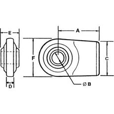 Svejsbar trækarm hoved Cat1, en pålidelig løsning til tunge løft.