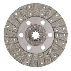 Lamelskive 280mm med 10Z svinghul, diameter 1" 3/8, perfekt til traktorer.