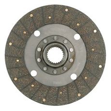 25Z lamelskive 250mm med splineshul 1" 5/8, for kraftige maskiner.