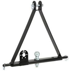 Trækanordning til trailer Cat1, perfekt til stabil transport.