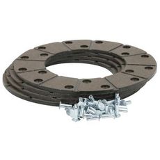 Sæt med bremseskiver til Valmet og Volvo Cih 671050, sikrer pålidelig bremsearbejde.