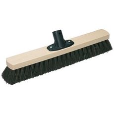 Børste 75X400X51Mm i hårdt træ til robust rengøring.
