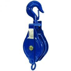 Trækhjul der klarer 1,5 ton og har 8 mm wire, designet til stabilitet.