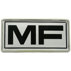Front emblem Mf 1682944M1, klassisk design til traktorer og maskiner.