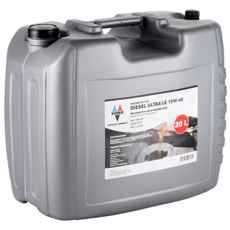 Motorolie Diesel Ultra Le 15W-40 i 20 liters emballage, perfekt til traktorer.