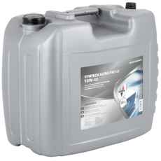 Motorolie Syntech Ultra-Pro Le 10W-40 i 20 liters emballage til højtydende motorer.