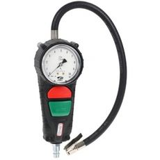 Trykluftsmåler med måleområde 0-12 Bar til forskellige trykluftsbehov.