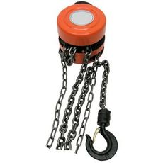 Kædetalje 1T x 6M, ideel til lange løft i traktorarbejde.