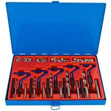 Gevindreparationssæt M5-M12 til at genoprette gevind i forskellige applikationer.