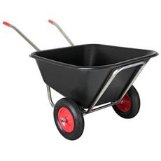 Trillebør 160L til havearbejde, robust og letmanøvret.