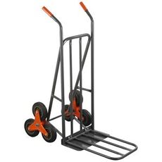 Kompakt transportvogn med en maxkapacitet på 150 kg.