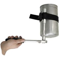 Max 300 mm filternøgle til at håndtere større filtre med lethed og præcision.