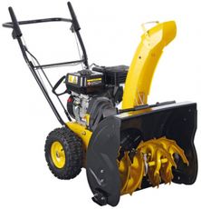 Håndig sneslynge med 6,5HP 4-takts motor og 570 mm arbejdsbredde.