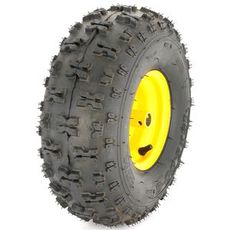 Hjul 15x5.00-6, perfekt til både venstre og højre side, robust og pålideligt.